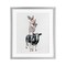 Stupell Industries Farm Animal Family Framed Print Under Glass, design by Jean Plout